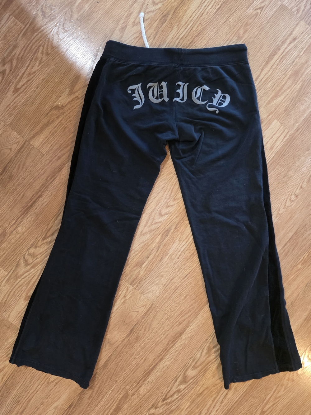 Juicy Couture Black Track Pants with Rear Logo